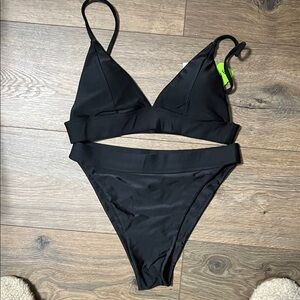 Black Women's Bikini Set